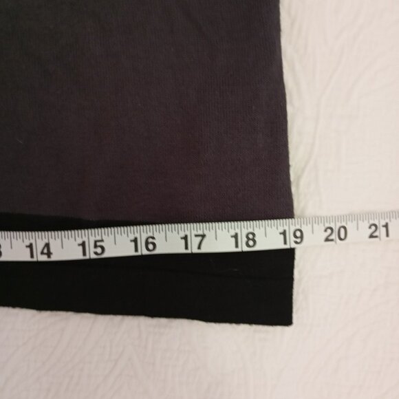 Carol Rose Tunic Sweater Size L Colorblock Long-Sleeve With Gold Zipper Womens - Picture 6 of 8